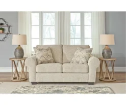 Haisley Ivory Loveseat -Optimal furniture sale 810610831 A0 5
