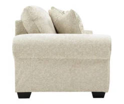 Haisley Ivory Loveseat -Optimal furniture sale 810610831 A0 6