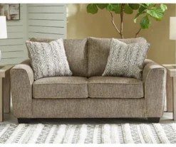 Olin Chocolate Brown Loveseat -Optimal furniture sale 810610833 A0 4