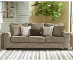 Olin Chocolate Brown Sofa -Optimal furniture sale 810610834 A0 7
