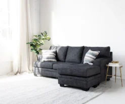 Mabella Slate Sofa Chaise -Optimal furniture sale 810611284 A0 5 1