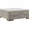 Bayless Smoke Oversize Accent Ottoman 1 Bayless Smoke Oversize Accent Ottoman -Optimal furniture sale 810612199 1