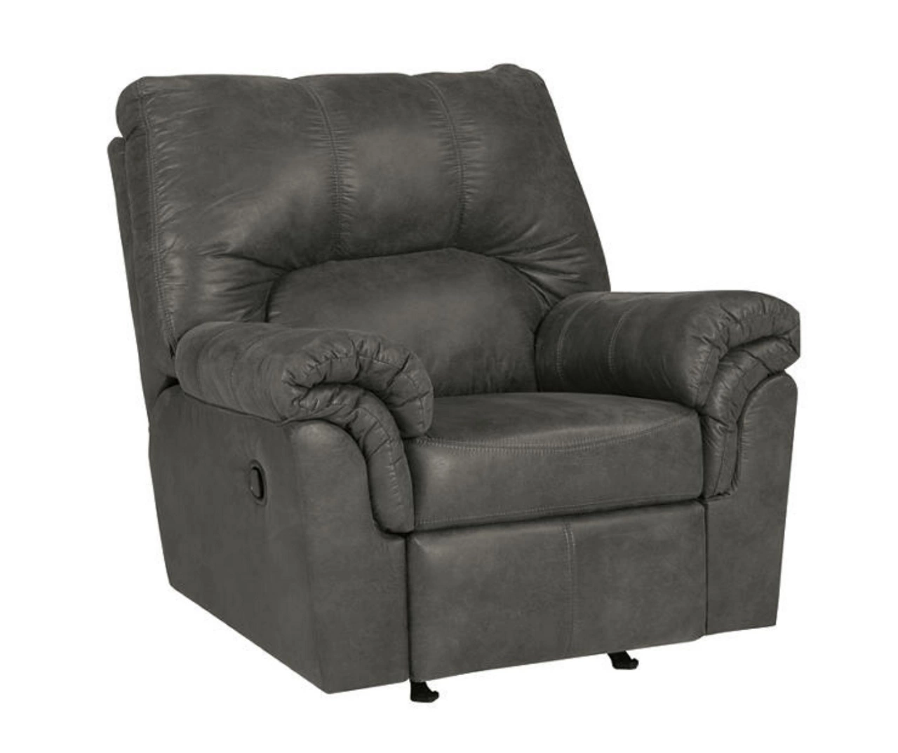 Bladen Slate Faux Leather Rocker Recliner 7 Bladen Slate Faux Leather Rocker Recliner - Image 5