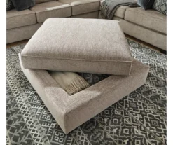 Bovarian Stone Storage Ottoman -Optimal furniture sale 810612233 2