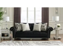 Harriotte Black Sofa -Optimal furniture sale 810612234 1