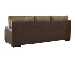 Alesbury Brown Faux Leather Sofa -Optimal furniture sale 810612256 2