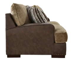 Alesbury Brown Faux Leather Sofa -Optimal furniture sale 810612256 4