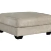 Ardsley Gray Oversize Accent Ottoman -Optimal furniture sale 810612267 1
