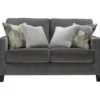 Gavril Smoky Gray Loveseat -Optimal furniture sale 810612303 1