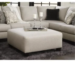 Hallenberg Beige Oversize Accent Ottoman -Optimal furniture sale 810612308 2