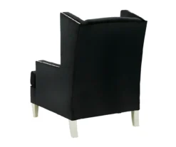 Harriotte Black Accent Chair -Optimal furniture sale 810612309 2