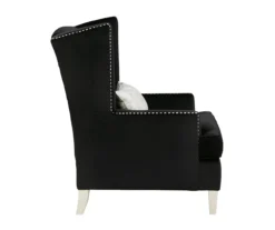 Harriotte Black Accent Chair -Optimal furniture sale 810612309 4