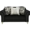 Harriotte Black Loveseat 2 Harriotte Black Loveseat -Optimal furniture sale 810612312