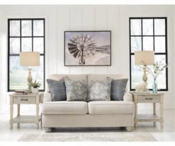 Traemore Linen Loveseat -Optimal furniture sale 810612377 3