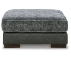 Larkstone Charcoal Oversize Accent Ottoman -Optimal furniture sale 810612394 2