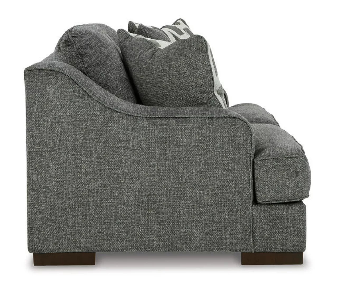 Lessinger Gray Loveseat 6 Lessinger Gray Loveseat - Image 4