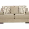 Lessinger Beige Loveseat -Optimal furniture sale 810612402 3