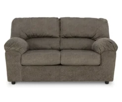 Norlou Taupe Loveseat