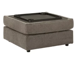 O'Phannon Gray Storage Ottoman -Optimal furniture sale 810612452 4