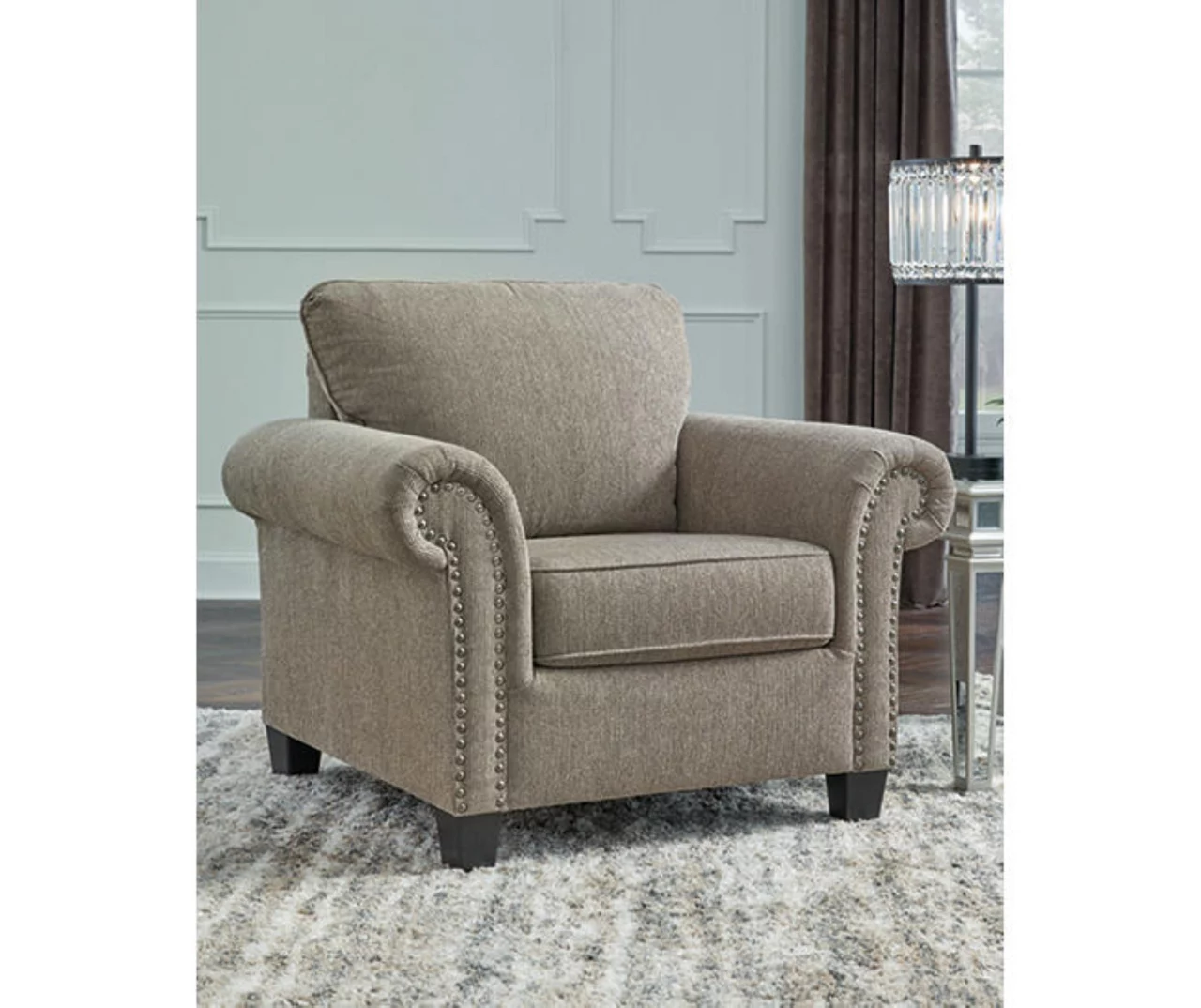 Shewsbury Pewter Armchair 7 Shewsbury Pewter Armchair - Image 5