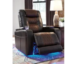 Composer Brown Faux Leather Power Recliner -Optimal furniture sale 810612553 11