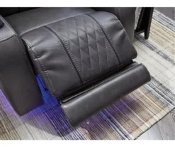 Composer Black Faux Leather Power Recliner 18 Composer Black Faux Leather Power Recliner -Optimal furniture sale 810612554 5