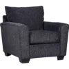 Wixon Black Armchair -Optimal furniture sale 810615987 A0 1