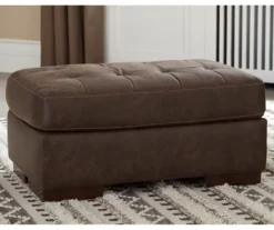 Signature Design By Ashley Maderla Faux Leather Ottoman -Optimal furniture sale 810697964 A0 2
