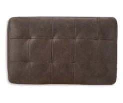 Signature Design By Ashley Maderla Faux Leather Ottoman -Optimal furniture sale 810697964 A4 4